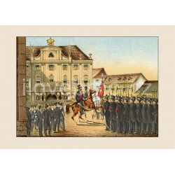 Slavnostní přehlídka městské gardy (1825)