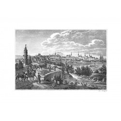 Pohled na Brno od východu (1825)